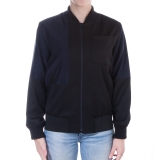 Wood Wood Danielle Bomber Women's Clothing V59m8318 (Black / Red)